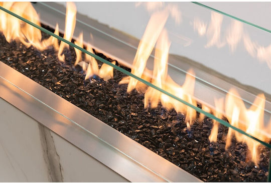 Planika Burner Boden Bioethanol Kamine Innen- / Außenbereich Schwarz