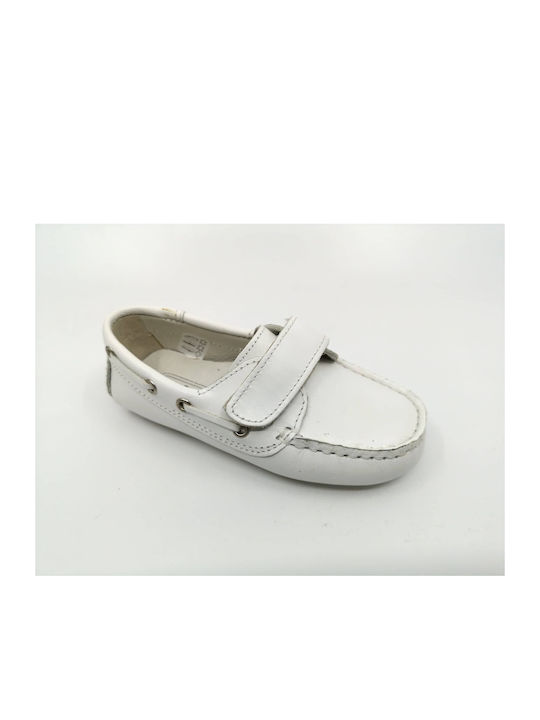 Children's leather bebe shoe ALO 30529 white