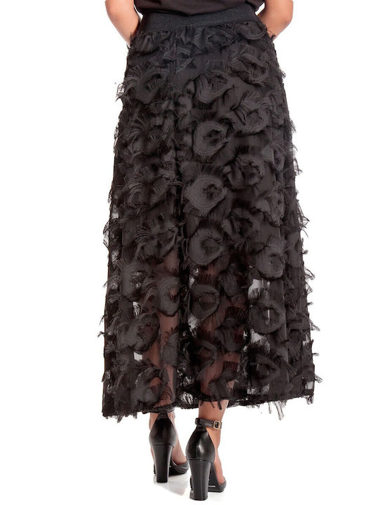 Midi Skirt Black