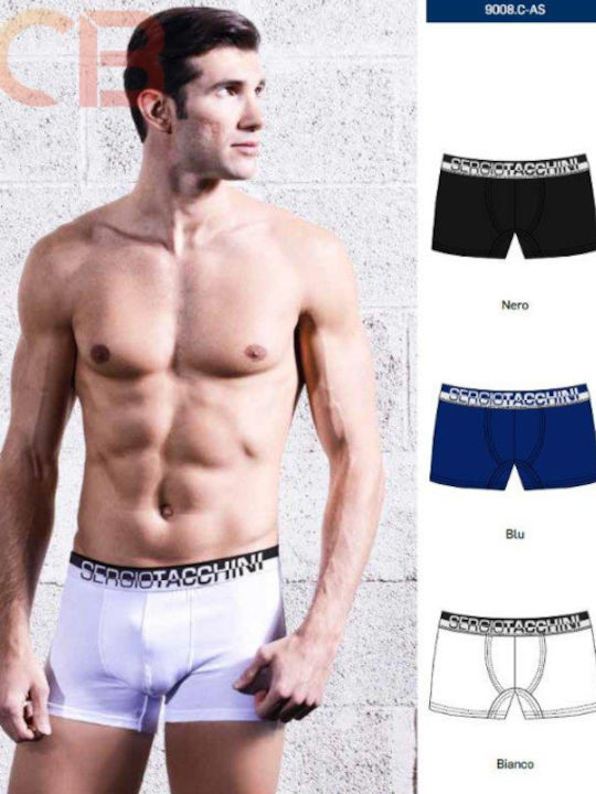 Men's underwear BOXER SERGIO-TACCHINI-9008.C-AS White