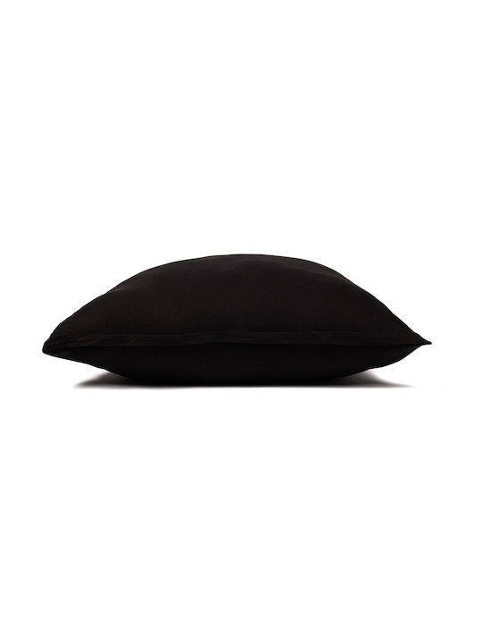 Livessa Față De Pernă Dhlf Din 100% Bumbac Neagră 2 Buc 40x40 Cm