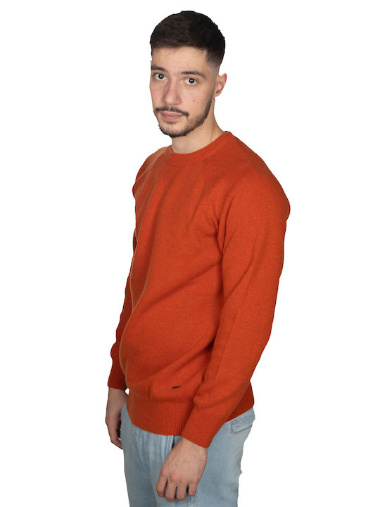 Vera Men's Long Sleeve Blouse Orange