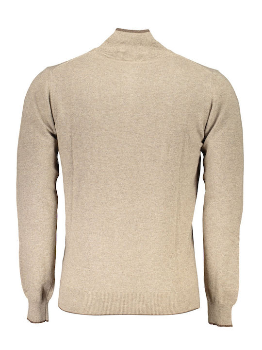 North Sails Men's Long Sleeve Sweater Beige.