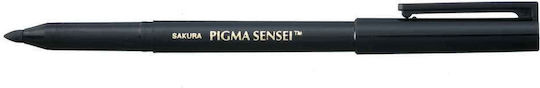 Sakura Пеначки Pigma Sensei Маркер Проектиране на Черен 0.4mm