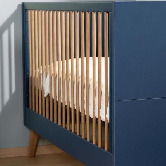 Childhome Babybett Kinderbett Kinderbett Bold Blau