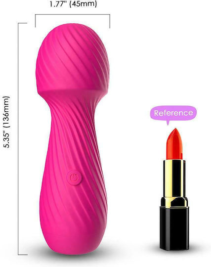 Boss Of Toys Mini Δονητής Μασάζ 13cm Ροζ