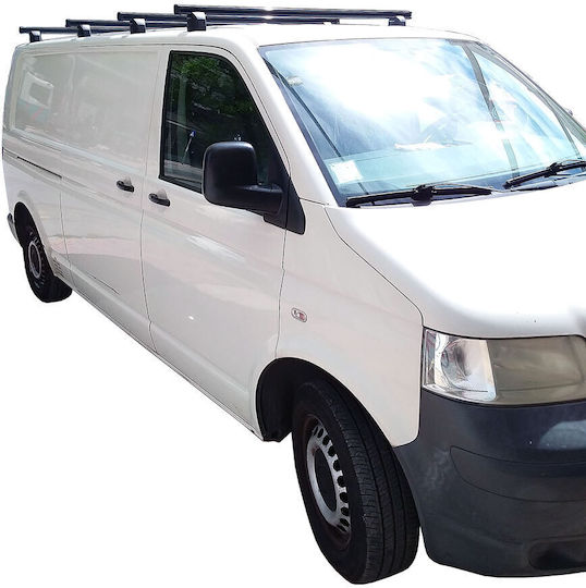 Nordrive Roof Bars Aluminum (with Roof Rack Legs) Black