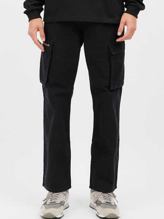 Dr Denim Men's Jeans Pants in Straight Line Black