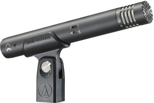 Audio Technica AT 4051b Condenser (Small Diaphragm) XLR Microphone Shock Mounted for Studio