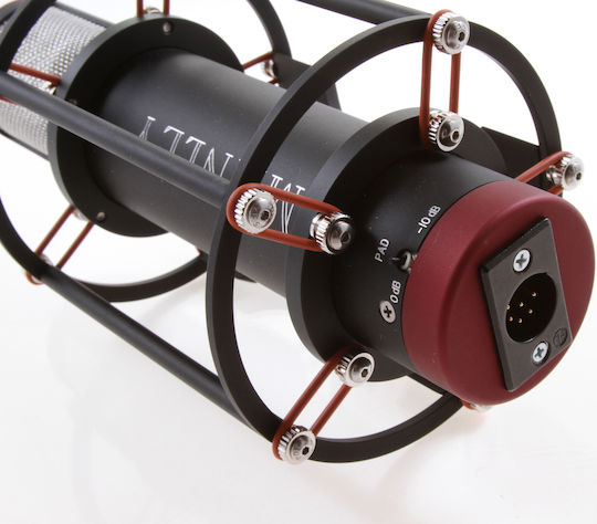 Manley Reference Cardioid Condenser Microphone XLR Shock Mounted for Vocals