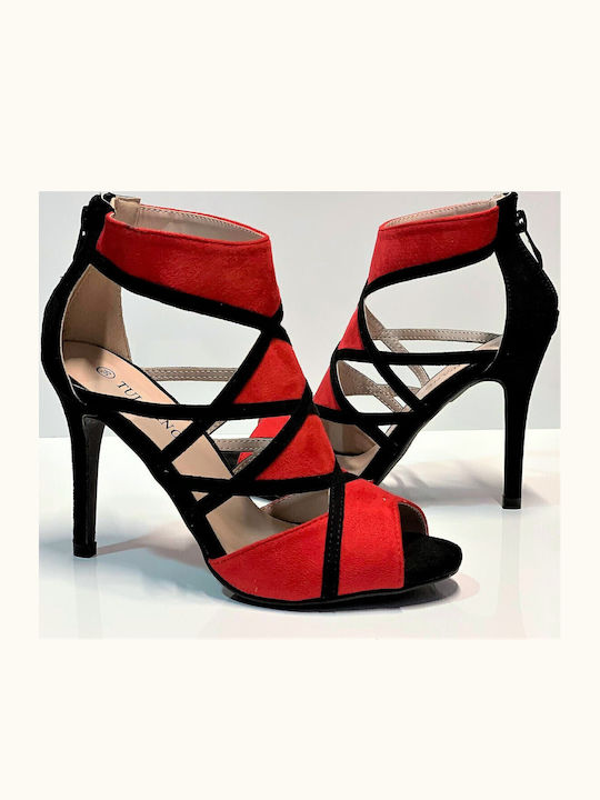 Woman's Fashion Sandals Anatomic Red
