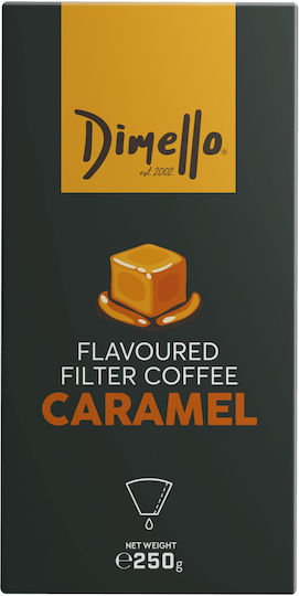 Dimello Filterkaffee Karamell Gemahlen 250gr