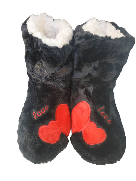 Fengi Closed Women's Slippers in Black color