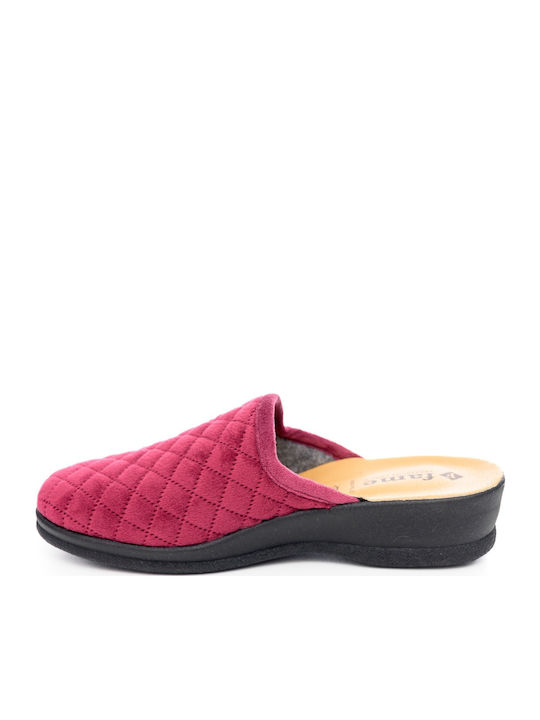 Anatomical Women's Slippers Burgundy