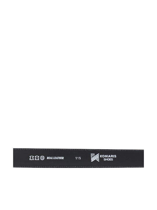 Men's Belt Leather Black
