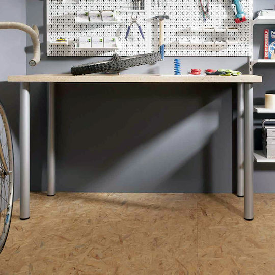 Metallic Furniture Leg Suitable for Table / Coffee Table 3x3x40cm White