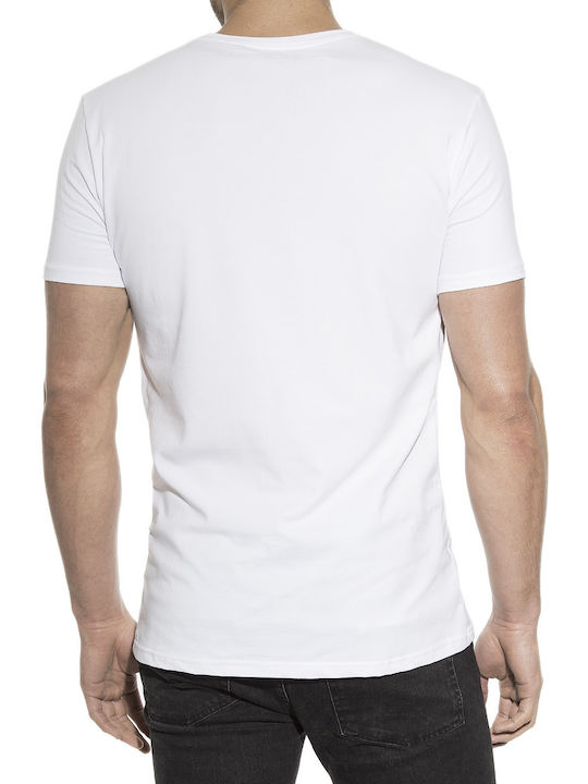 Bread & Boxers Men's Undershirt Short-sleeved White