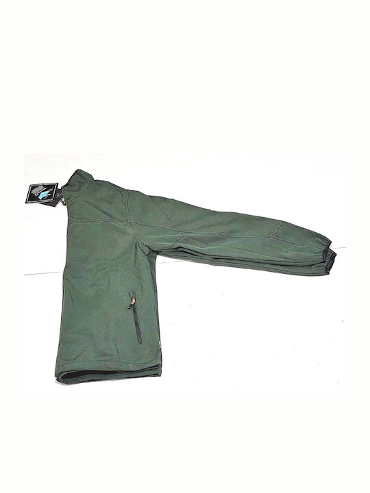 Whistler Dublin Herren Winter Jacke Softshell Wasserdicht und winddicht Oil Green