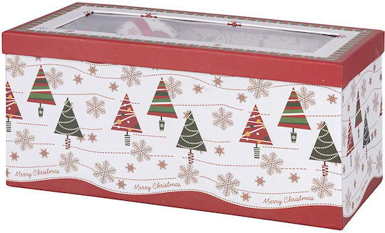 Hängendes Kugel Ornament Ornament Kunststoff Weiß Set 12Stück