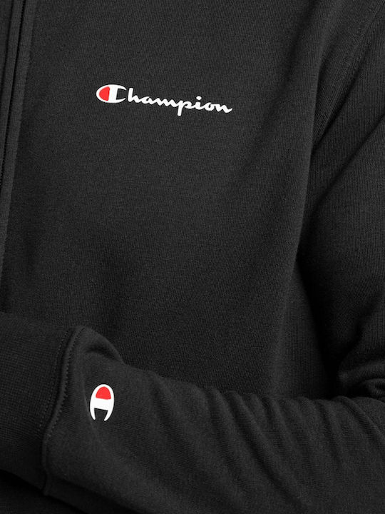 Champion Men's Sweatshirt Jacket black