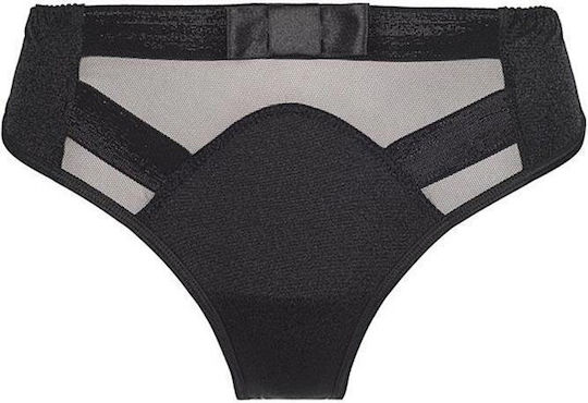 Gorsenia Frauen Sexy Zeichenfolge Schwarz