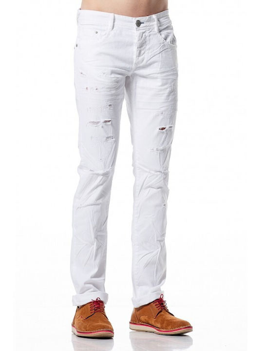 Edward Jeans Men's Trousers White