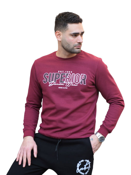 Attitude Men's Sweatshirt Bordeaux (code