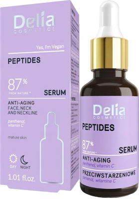 Delia Cosmetics Peptides Hidratant Serum Față 30ml