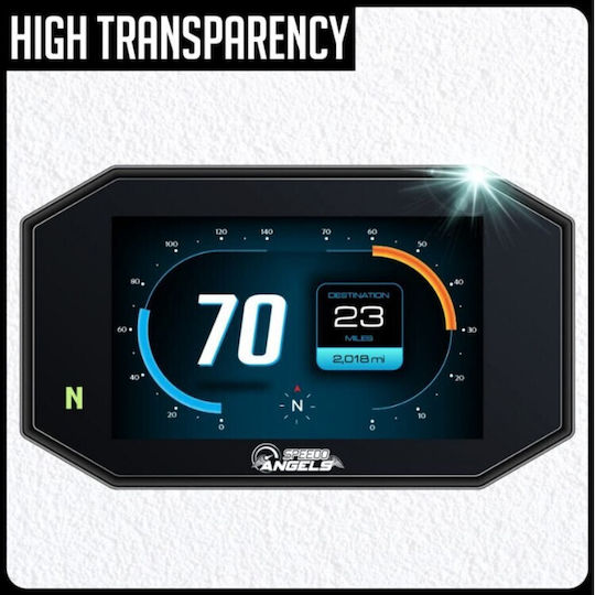 Speedo Angels Motorrad-Instrumentenschutz BMW R 23 KTM 890 Abenteuer R KTM 890 Adventure/R 23 Transparent