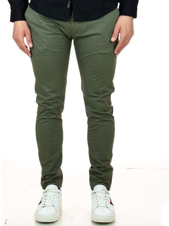 Vittorio Artist Herrenhose in Slim Passform Khaki