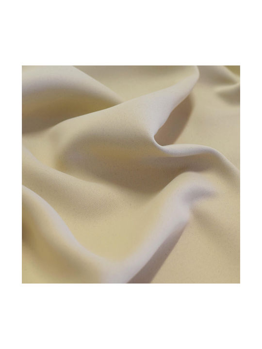 Decocraft Blackout Curtain with Pencil Pleat Beige 140x270cm