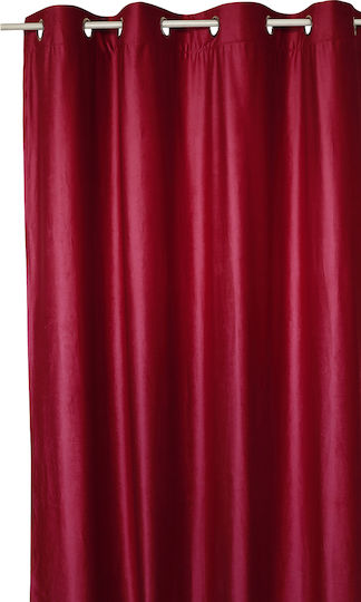 Decocraft Mit Grommets Burgundisch 140x260cm