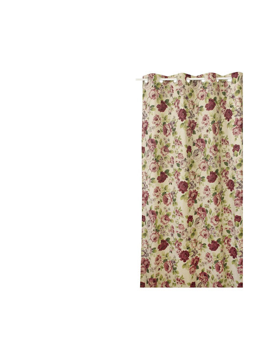 Decocraft Joli Vorhang mit Grommets Flieder 140x260cm