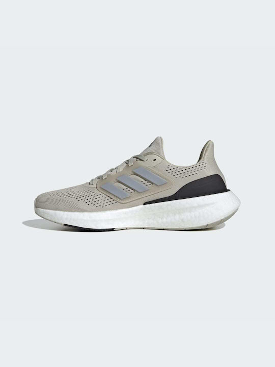 Adidas Pureboost 23 Ανδρικά Αθλητικά Παπούτσια Running Γκρι