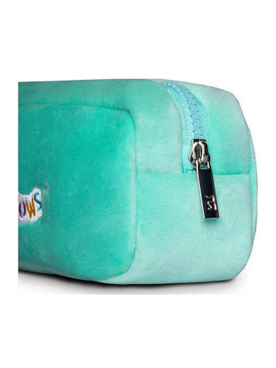 Difuzed Squishmallows Παιδικό Πορτοφόλι Κερμάτων με Φερμουάρ Γαλάζιο