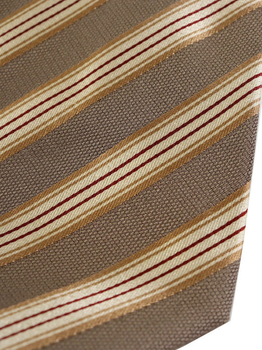 Hugo Boss Men's Tie Silk Printed in Gold Color