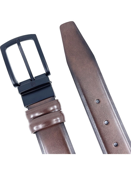 LGD-2007 Men's Belt Leather Brown