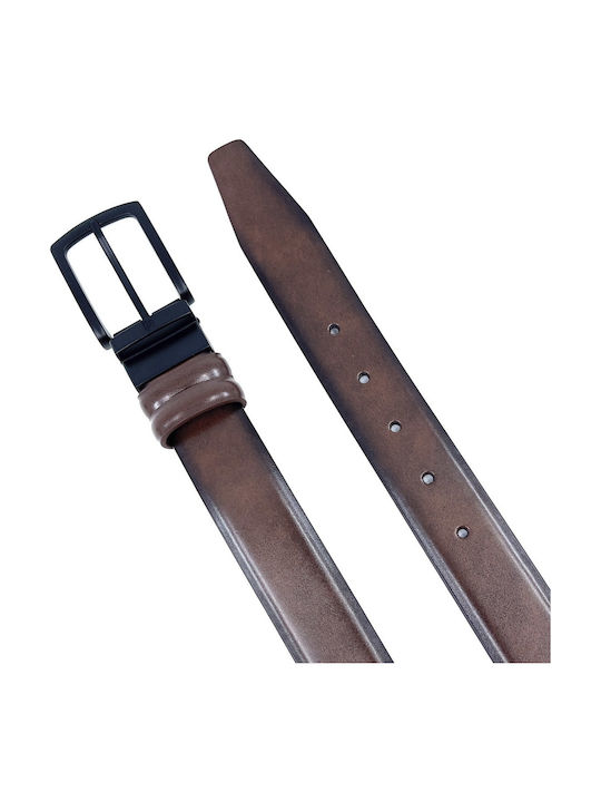 LGD-2007 Men's Belt Leather Brown