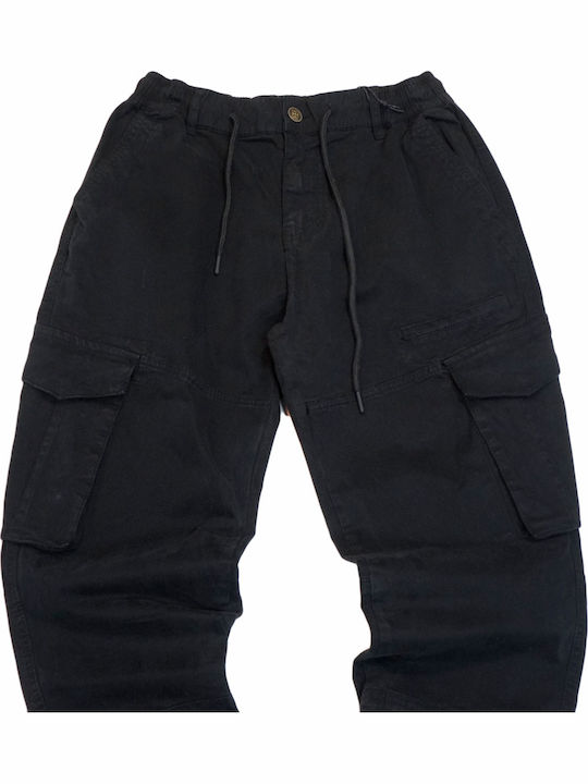 Men's Cargo Trousers Black