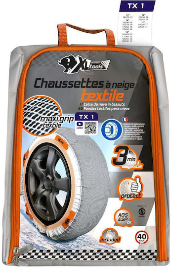 XL Perform Tools Tx 1 Schneesocken XL PKW 2Stück