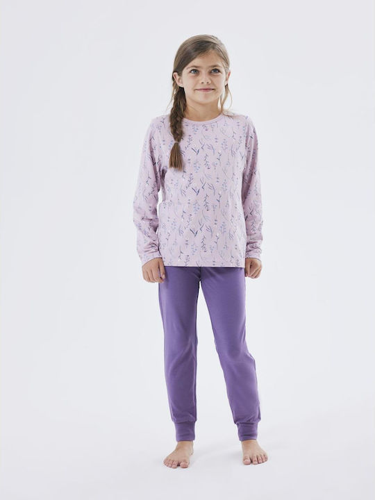 Name It Kids Pajamas Winter Dawn Pink