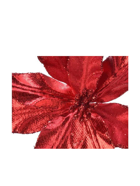 Kaemingk Weihnachtsdekoration Stoff Blume Länge 11cm.