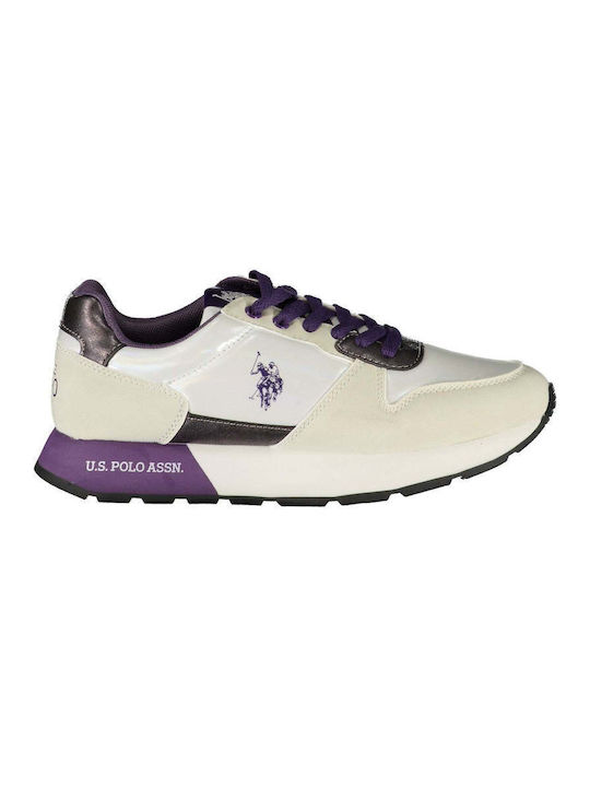 U.S. Polo Assn. Γυναικεία Sneakers Λευκά