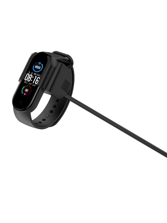 Usb Fast Charging Μαύρο (Mi Band 5 / Mi Band 6)