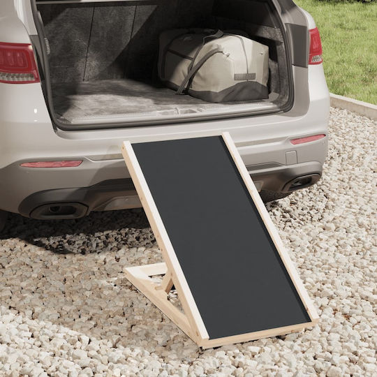 vidaXL Rampă Accesorii Auto pentru Câini Gri