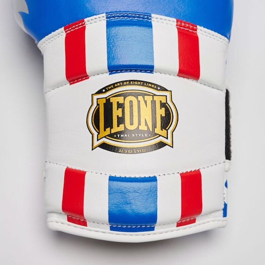 Leone 1947 Boxing Gloves Leather for Match Blue