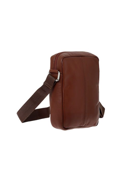 Lavor Leather Men's Bag Shoulder / Crossbody Brown