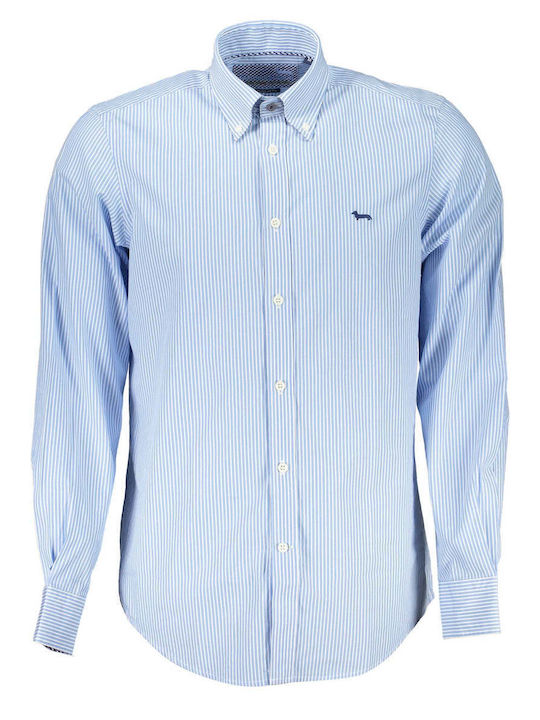 Harmont & Blaine Men's Shirt Long Sleeve Blue