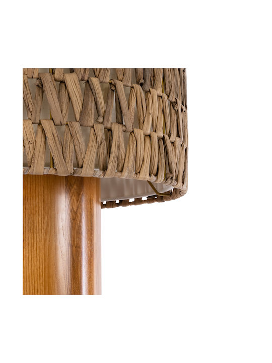 GloboStar Niihau Floor Lamp H160xW43cm. with Socket for Bulb E27 Brown