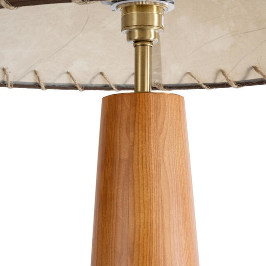 GloboStar Maspalomas Floor Lamp H145xW55cm. with Socket for Bulb E27 Beige